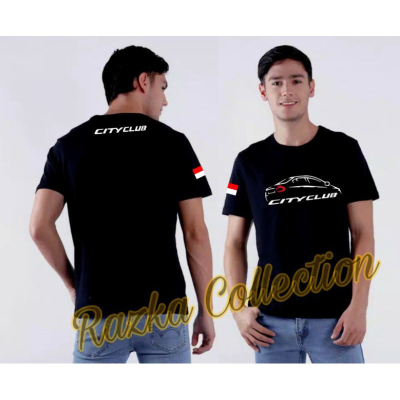 kaos otomotif city club / baju kaos club honda city lengan pendek