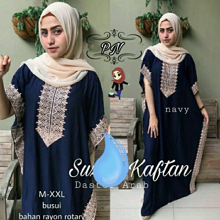 Dress Kaftan Sizia - Pakian Wanita - Kaftan Terbaru