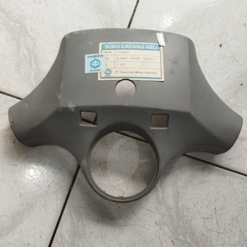 BATOK ATAS VESPA PX LAMA NOS DANMOTOR BIRU BABET