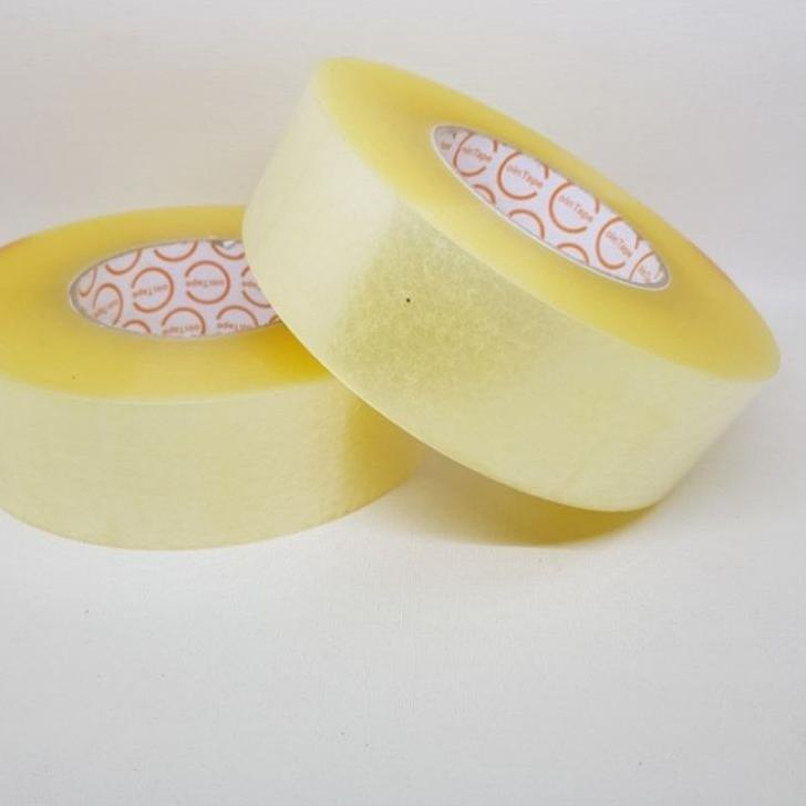 

Terbaik! LAKBAN JUMBO BENING DAN COKLAT 2 INCH UK 45MM X 300MTR-COIN TAPE- DAN ✓