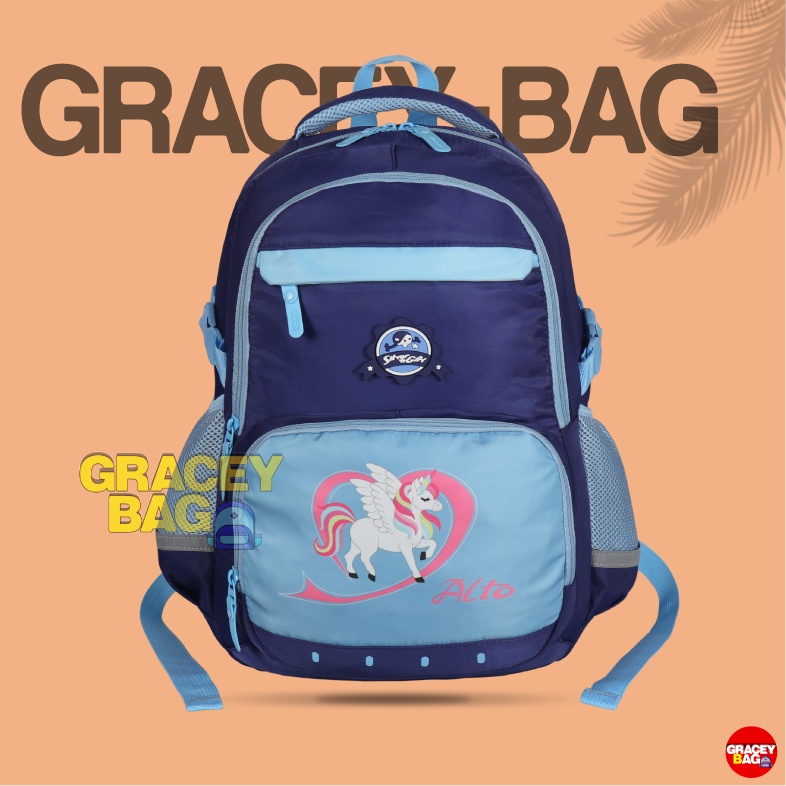 GB- 73621E Tas Ransel Anak Perempuan / Remaja Silvergirl