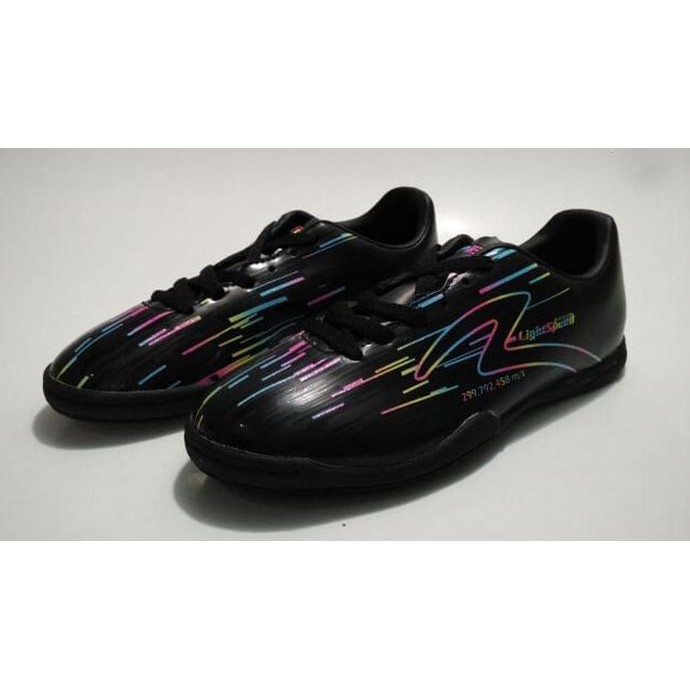 Ready Stock Sepatu Futsal Specs Accelerator Light Speed In Jr Ultra Violet .,..,