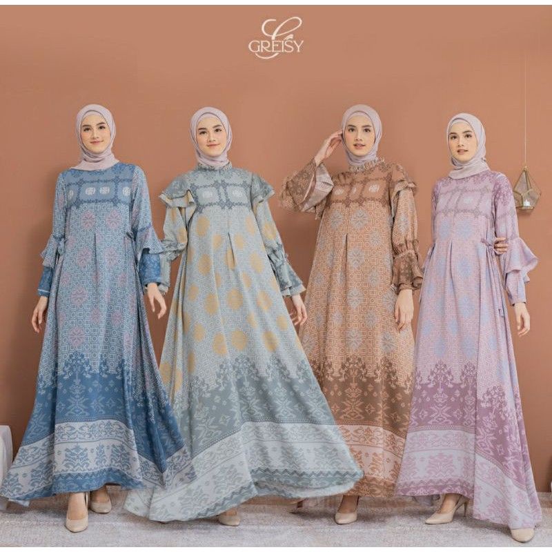 Tenun dress by greisy XL preloved