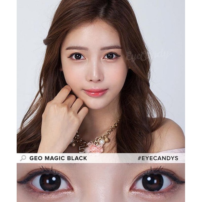 ORIGINAL Softlens Geo Magic Black CK-105 14mm XCK