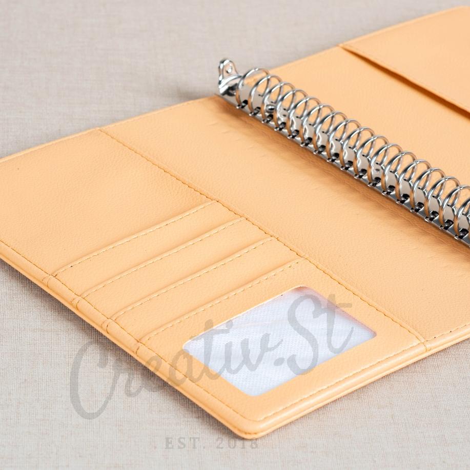 

Tulis.Id Leather Binder A5 B5 Binder Kuliah Loose Leaf Agenda Eksklusif Polos 20 Ring 26 Ring ✓
