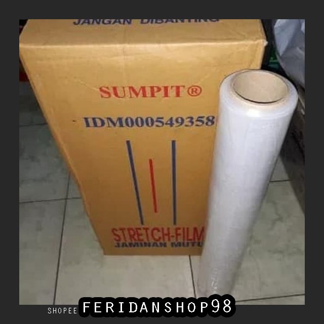 

BT425 GOJEK GRAB PLASTIK BEST WRAPPING 50CM X 150M PLASTIK STRECH FILM BY FERIDANSHOP98