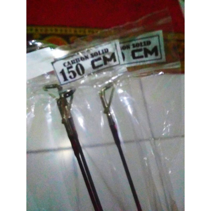 UJUNG JORAN SAMBUNGAN JORAN PATAH CARBON SOLID 150 CM