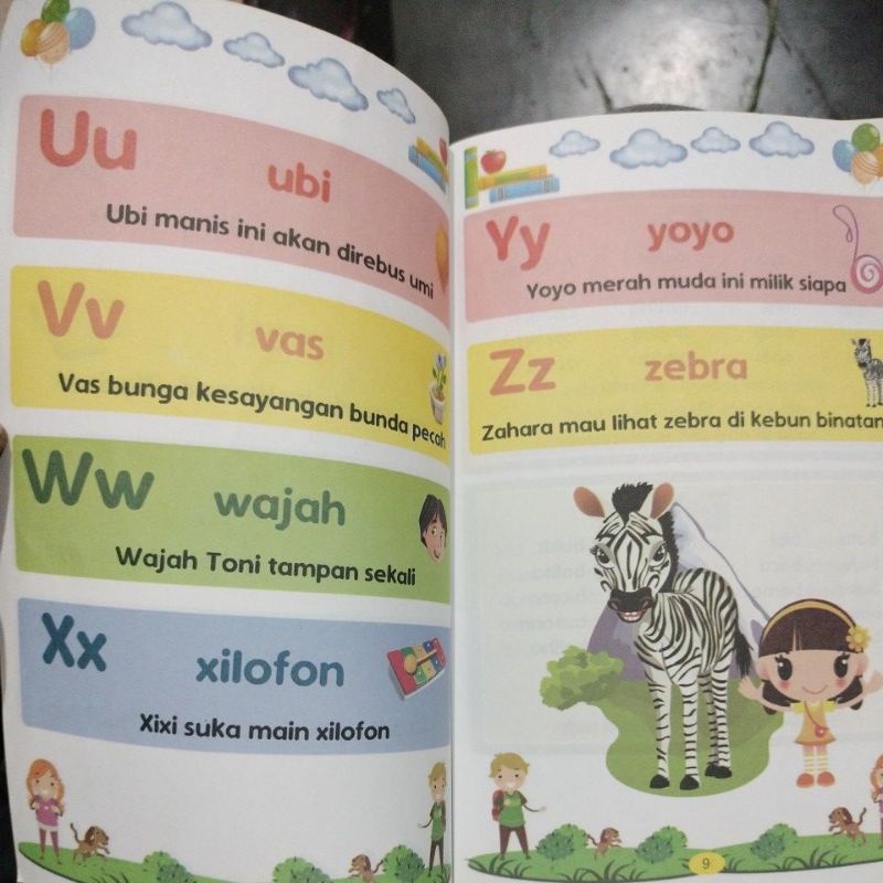 buku aku bisa cepat membaca tanpa mengeja 32 halaman (15×24cm)