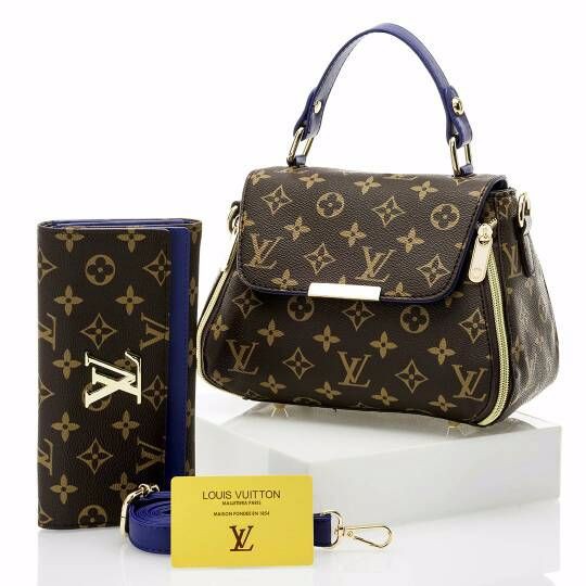 Tas Louis Vuitton Harper 09VL693 CVB 16 batam impor original fashion branded reseller sale