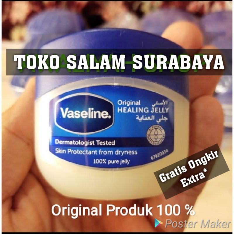 Vaseline 100 ML Vaseline Healing Jelly 100ML - Vaseline Moisturizing Jelly