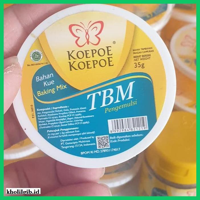 

Redwop-Gnikab- Tbm Kupu Kupu 35 Gr -Hallall.