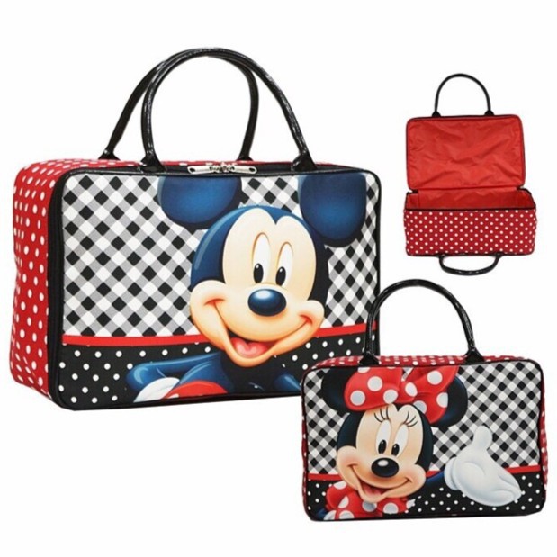 [PA] TRAVEL BAG SUPER KANVAS KARAKTER (TAS ) MICKEY MINNIE Super Big Size - TA001