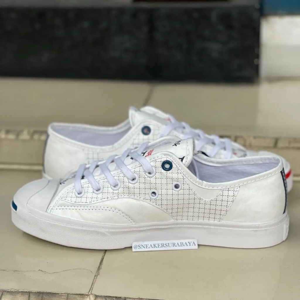 Converse Dupont Tyvek x Jack Purcell Ox Rally White