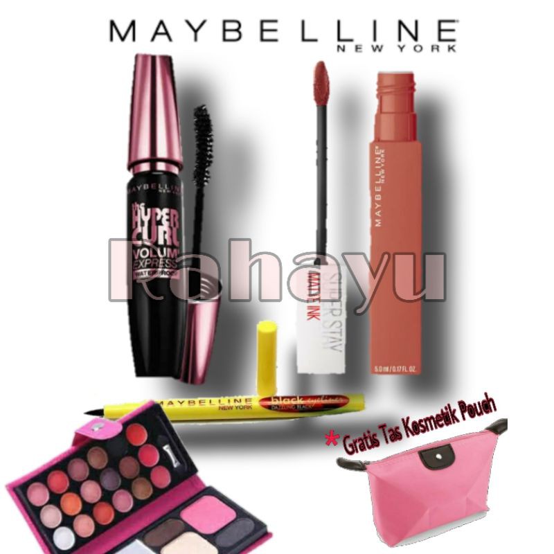 Maybelline / Paket Make Up / Paket Make up Lengkap / Paket Make Up Murah / Paket Make Up Maybelline