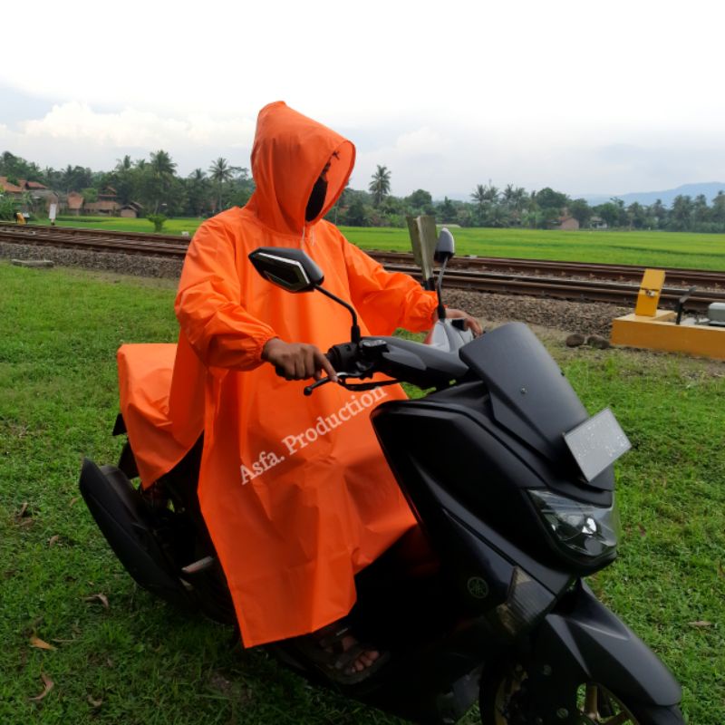 RAINCOAT, JAS HUJAN PONCO LENGAN/KELELAWAR DEWASA PRIA WANITA