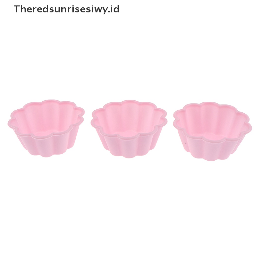 # Alat Rumah Tangga # 6pcs Cetakan Kue Muffin Bahan Silikon DIY