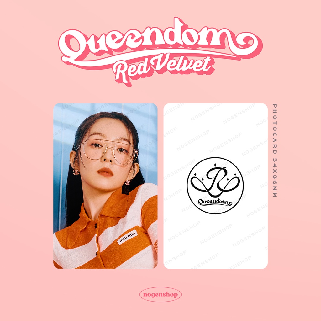 [UNOFFICIAL/FANMADE] PHOTOCARD PC RED VELVET QUEENDOM