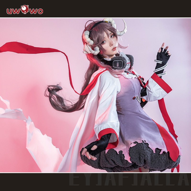 Jual Preorder Uwowo Game Arknights Eyjafjalla Cosplay Costume Full Set