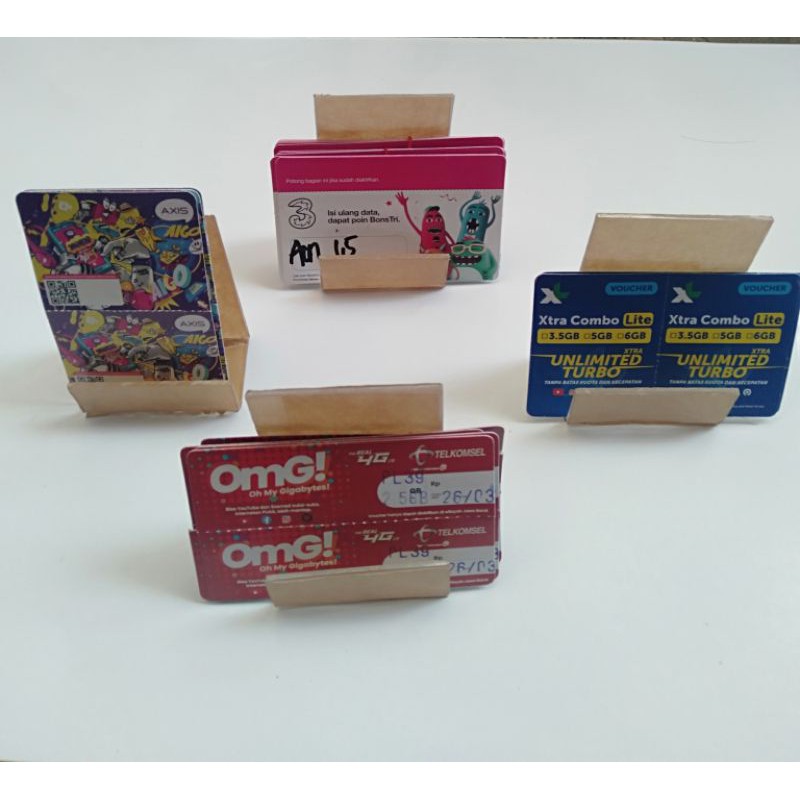 TEMPAT kARTU PERDANA / VOUCHER DATA