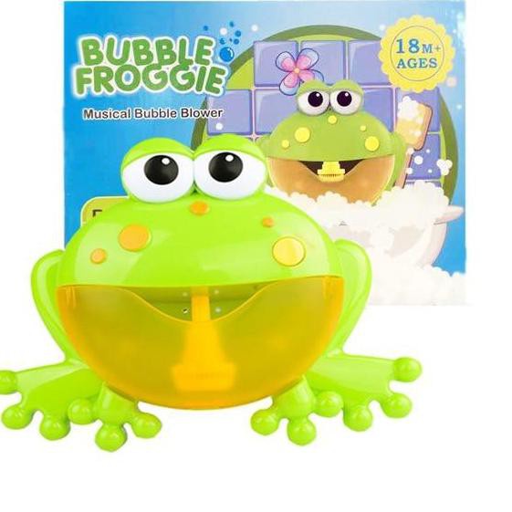 Mainan Gelembung Mainan Mandi Anak Bubble Crab Music Mesin Busa Gelembung