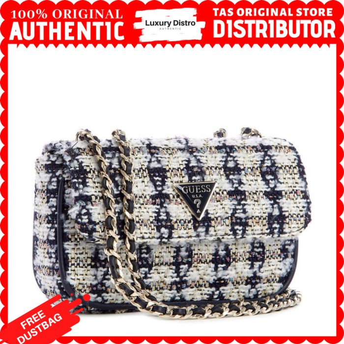 Tas Selempang TAS WANITA GUESS ORIGINAL BRANDED STORE TERBARU CS - Navy hitz sekolah viral, kekinian