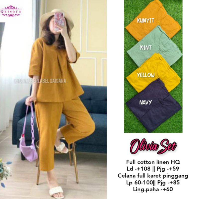 OLIVIA SET BY QAISARA