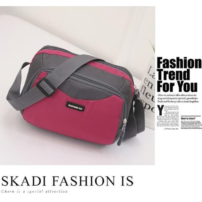 TAS SLEMPANG PRIA WANITA TRAVELLING TRAVEL BAG TRAVELLER KOREA IMPORT