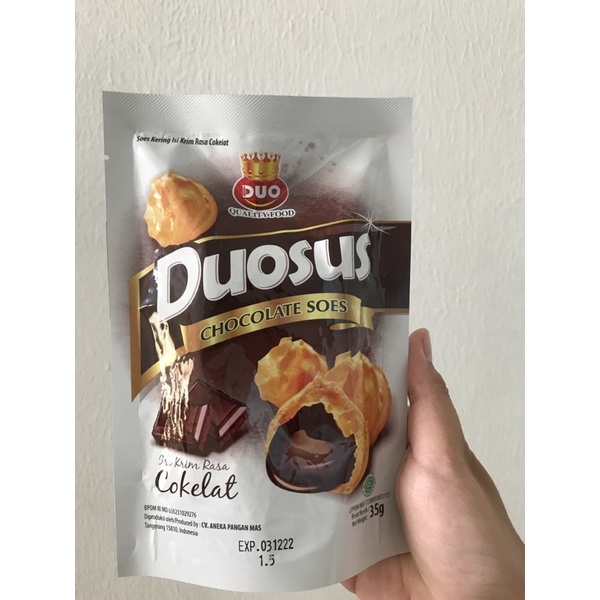 

DUOSUS / DUO SUS / KUE SOES SNACK ENAK 35 GRAM