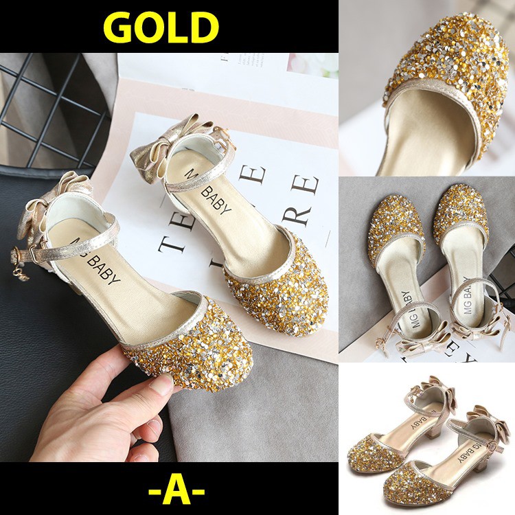 Sepatu High Heels BlinkBlink Anak Perempuan GOLD/PINK