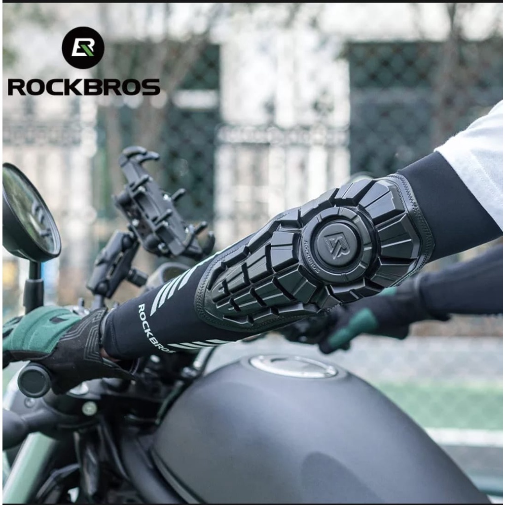 Pelindung Siku Elbow Rockbrs Protector xt067 SUN Protection Anti Shock anti benturan