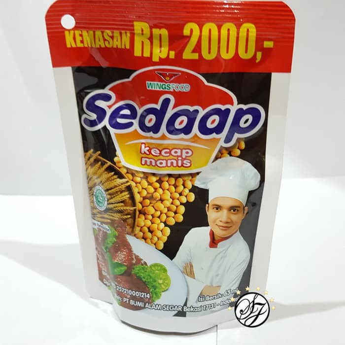

Kecap Sedaap Refill 65 ml isi 48 pcs/KARTON