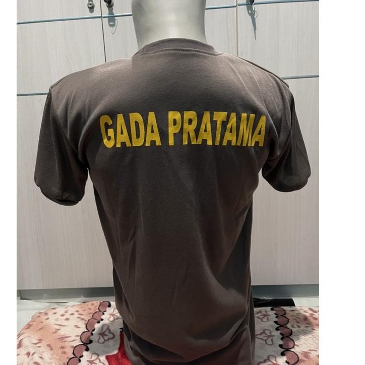 KAOS GADA PRATAMA COKLAT- KAOS SATPAM TERBARU
