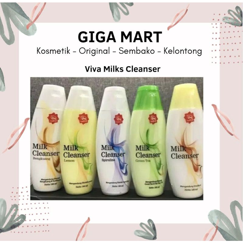 VIVA MILK CLEANSER | VIVA milk cleanser bengkuang lemon cucumber