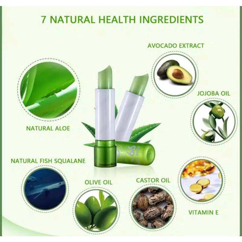 Lipbalm Aloevera 99% Daixuere pelembab bibir berkualitas