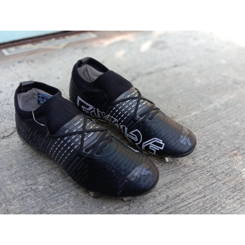 SEPATU BOLA SEMI BOOT PUMA FUTURE HITAM SEPATU OLAH RAGA PRIA SEPATU GRADE ORI SEPATU IMPOR IMPORT S
