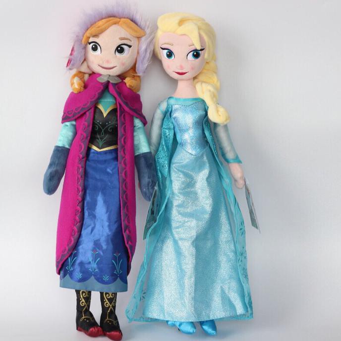 MAINAN ANAK Boneka Elsa dan Anna Frozen / elsa and anna doll import murah