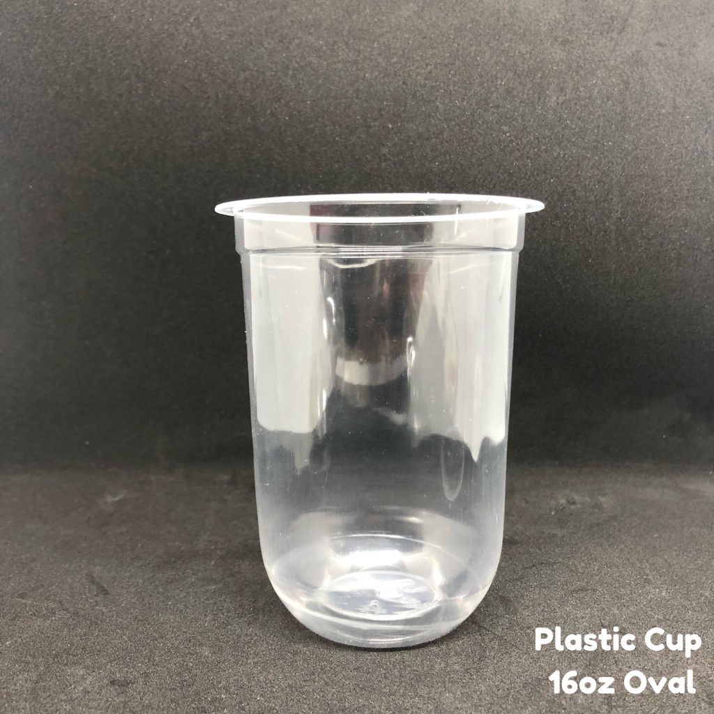 Gelas Plastik / Gelas Plastik Oval / Plastik Cup / Cup Minuman