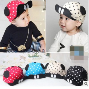 TOPI BABY DOT | TOPI ANAK | TOPI PEREMPUAN | TOPI ANAK IMPORT