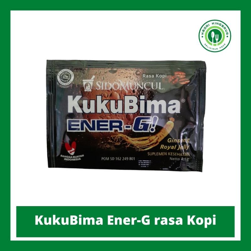 

Kukubima Ener-G Rasa Kopi 4.5 gram isi 1 pcs