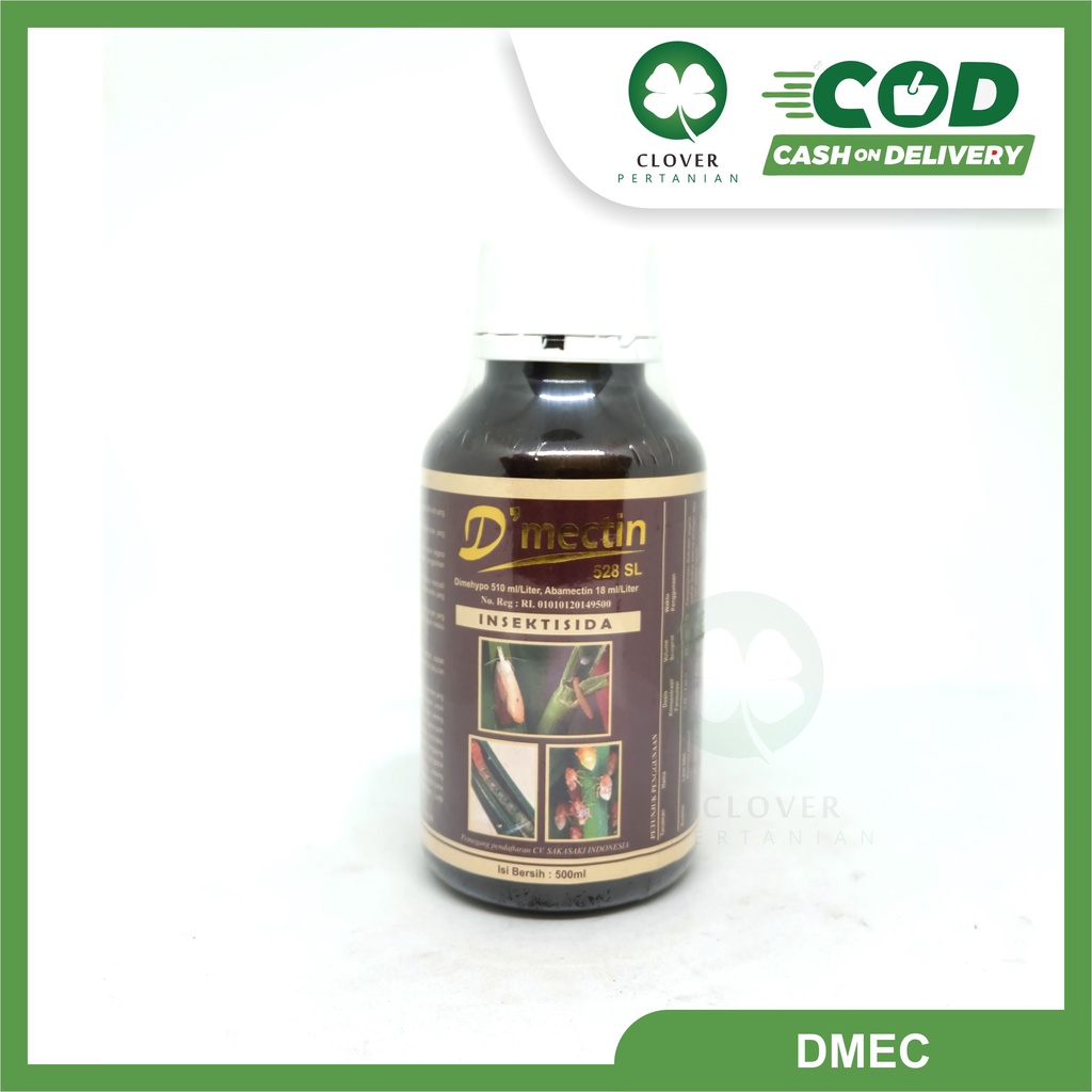 INSEKTISIDA DMECTIN 528 SL 500ML MEMBASMI HAMA SEGALA JENIS WERENG SEGALA JENIS ULAT SEGALA JENIS KU