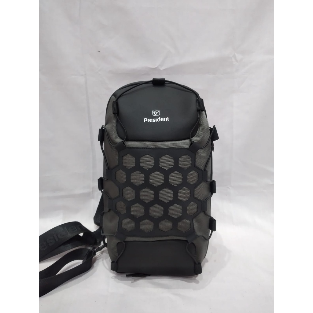 Tas Slempang Tali Satu President Original 6983