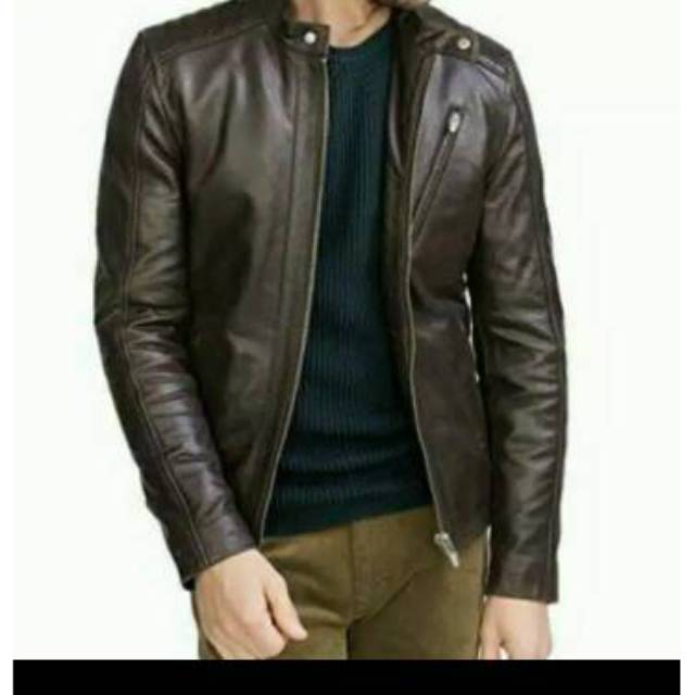 JAKET PRIA SEMI KULIT TERLARIS/JAKET KEKINIAN