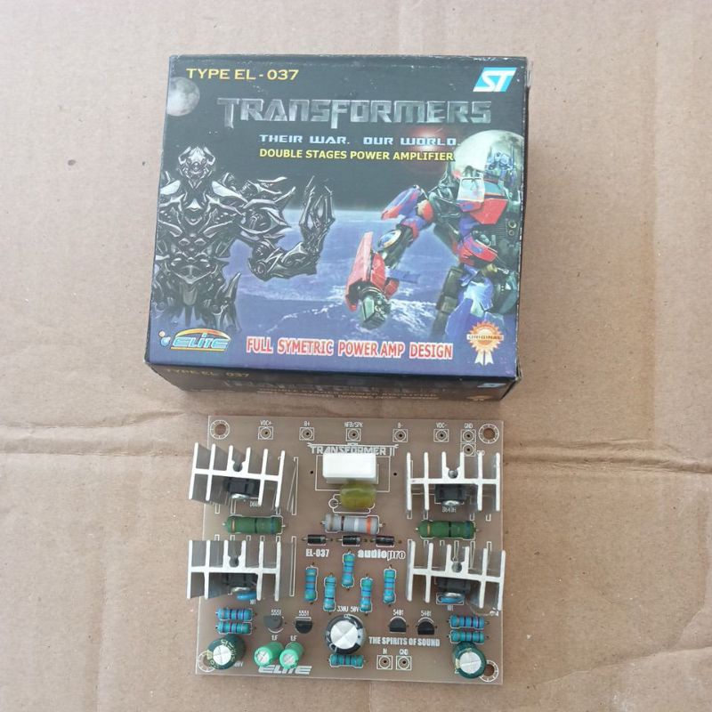 Kit driver 2 tingkat 800w Mono the spirits of sound Transformers by elite