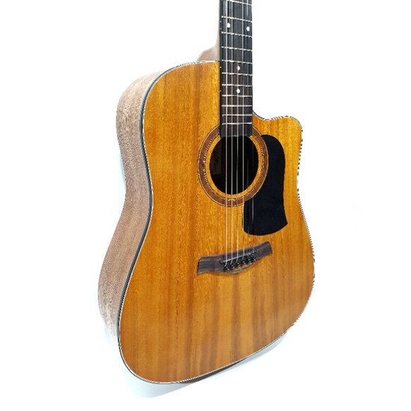 Gitar Akustik Merk Camwood Original Tipe IWC-243 NSK Senar String Trusrod Murah Jakarta