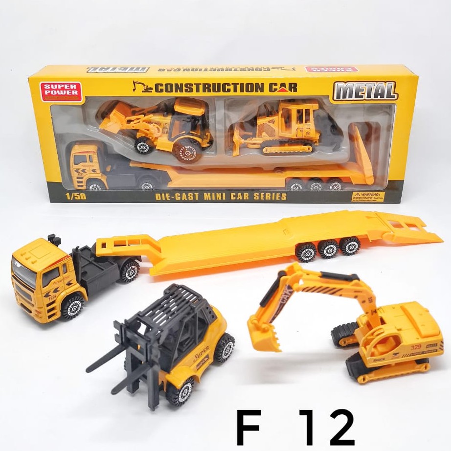 DIE CAST MINI CAR SERIES CONSTRUCTION CAR F12