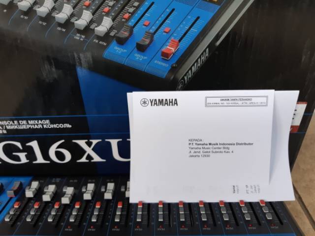 Mixer Yamaha MG16XU ORIGINAL GARANSI RESMI