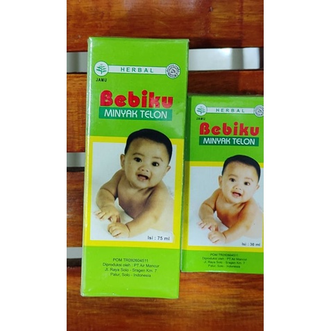 Minyak Telon Bebiku 30-75 ML / Menghangatkan Tubuh anak / Mengatasi Perut Kembung