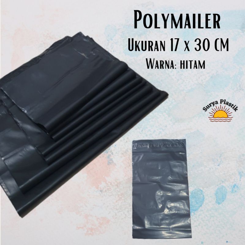 

Plastik Packing Online Shop Amplop Polymailer Hitam