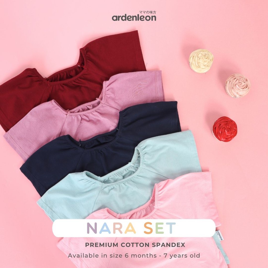 Ardenleon Girls Nara Set / Setelan Anak Cewek