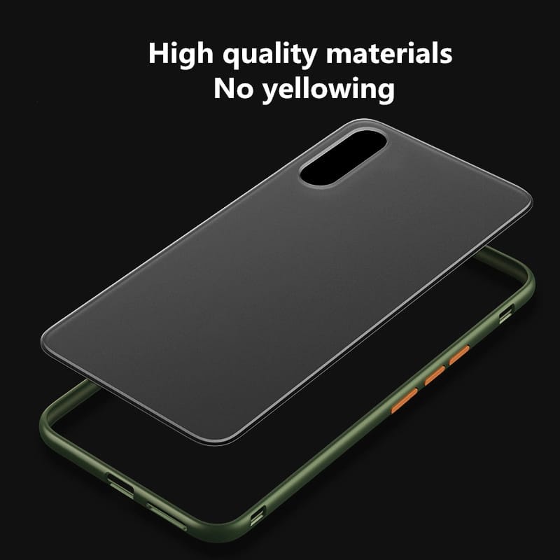 PROMO Case REALME C12 Soft Case Dove Matte Transparan Slim Fuze Macaron Shockprof Casing AERO